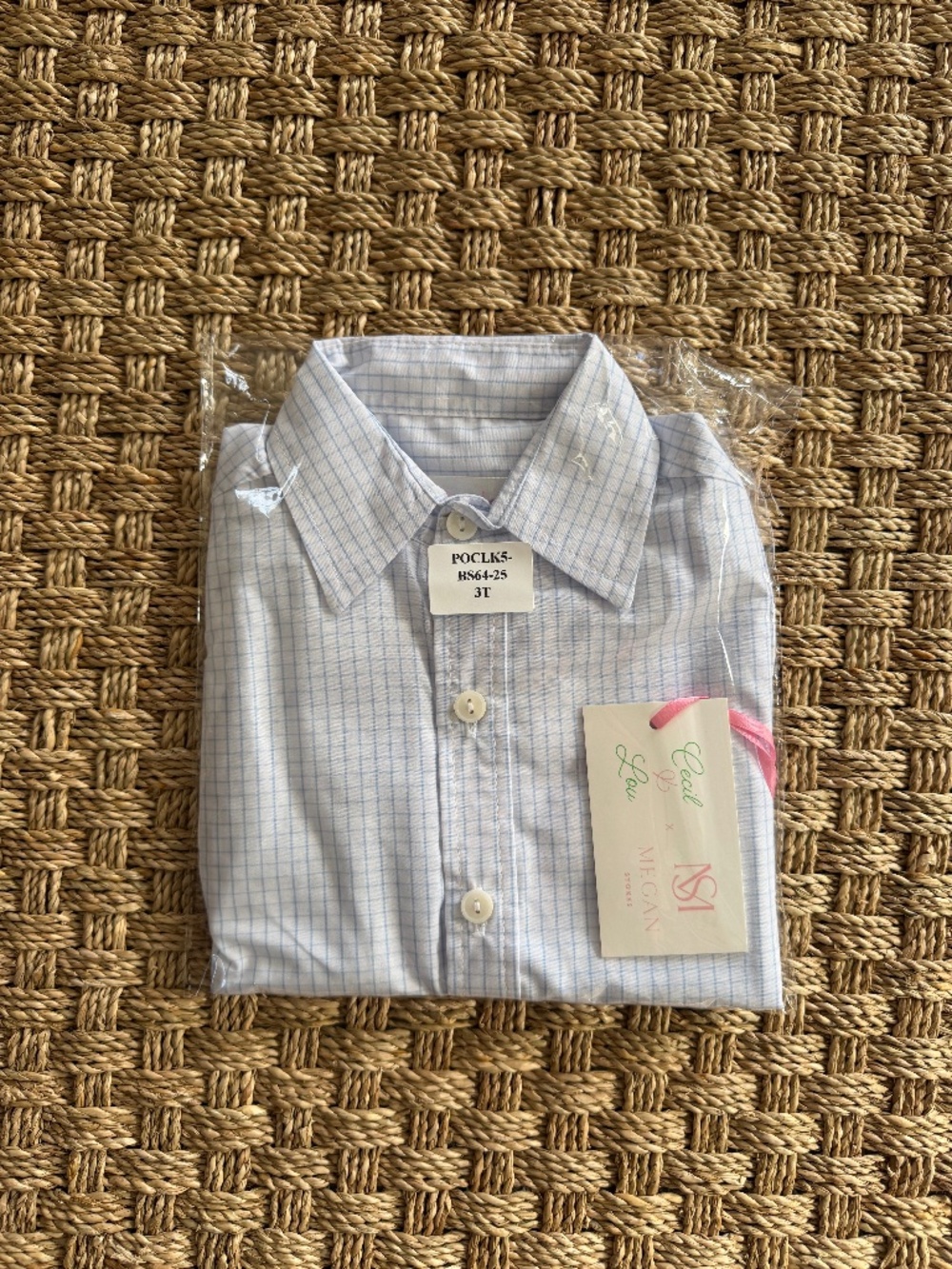 Cecil and Lou x Megan Stokes 3T Button Down